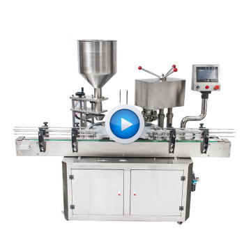 Bespacker QDX-M1 Price for automatic rotary glass bottle tinplate can filling and capping and sealing machine